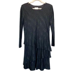 Vintage 80s K Studio Snake Skin Animal Print Dress